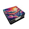 Colorful Dianthus PU Leather Note Paper Holder with Artist-Designed Cover, Desk Accessory, Office Gift