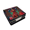 Dachshund Christmas PU Leather Note Paper Holder with Artist-Designed Cover, Desk Accessory, Office Gift