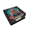 Monkey Christmas PU Leather Note Paper Holder with Artist-Designed Cover, Desk Accessory, Office Gift