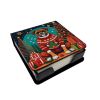Boxer Christmas PU Leather Note Paper Holder with Artist-Designed Cover, Desk Accessory, Office Gift