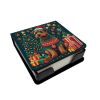 Welsh Terrier Christmas PU Leather Note Paper Holder with Artist-Designed Cover, Desk Accessory, Office Gift