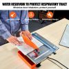 VEVOR Wet Tile Saw, 7-inch 65Mn Steel Blade, 3500 RPM Induction Motor, Tile Cutter Wet Saw with Water Reservoir