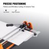 VEVOR Manual Tile Cutter, 17 inch, Porcelain Ceramic Tile Cutter with Tungsten Carbide Cutting Wheel, Infrared Positioning, Anti-Skid Feet