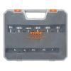 VEVOR Forstner Bit Set, 16 Pcs Forstner Drill Bits Set, 1/4" to 1-5/8", Carbon Steel, with Universal Round Shank