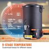 Wax Melter for Candle Making, 6.5 Liter Large Electric Wax Melting Pot Easy Pour Spout, 9-level Temperature Control