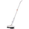 VEVOR Cordless Electric Mop, Electric Spin Mop with Water Tank, up to 40 mins Battery, LED Headlight, Dual Mop Heads
