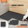 VEVOR Carpet Tiles Peel and Stick, 12' x 12' Squares Self Adhesive Carpet Floor Tile, Soft Padded Carpet Tiles