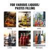 VEVOR Manual Paste Liquid Filling Machine, 5-50ml Bottle Filler, Adjustable Bottle Filling Machine