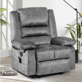 Grey Massage Lounger Sofa
