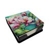 Louisiana Magnolias in Watercolor PU Leather Note Paper Holder with Artist-Designed Cover, Desk Accessory, Office Gift